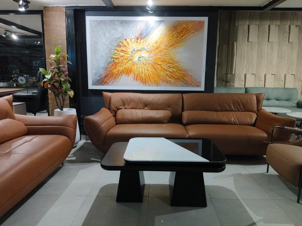 4+3 Seater SofaElevate your living space with our imported 4+3 seater sofa set, crafted from premium quality materials to ensure outstanding comfort and long-lasting durability. Designed with plush seating and a sleek, modern silhouette, this sofa brings a perfect blend of luxury and style to any home. Ideal for spacious living rooms, it serves as a striking centerpiece that effortlessly combines elegance with everyday relaxation.