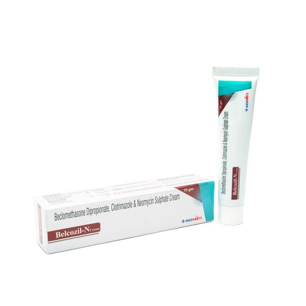 The combination of Beclomethasone Dipropionate, Clotrimazole, Neomycin Sulphate, and Chlorocresol is used to treat various skin infections, including those caused by bacteria and fungi, as well as skin inflammation from allergies or irritants. It helps reduce inflammation, itching, redness, and swelling, while also fighting against harmful microorganisms. Specifically, it's effective for conditions like eczema, psoriasis, and insect bites or stings.