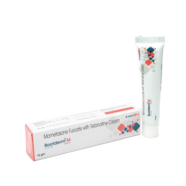 Mometasone furoate and terbinafine hydrochloride cream is used to treat fungal skin infections that also cause inflammation, itching, and redness. Specifically, it is effective against conditions like eczema, psoriasis, ringworm, athlete's foot, jock itch, dermatitis, and tinea versicolor. The mometasone component helps reduce inflammation, while terbinafine targets and destroys the fungi causing the infection.