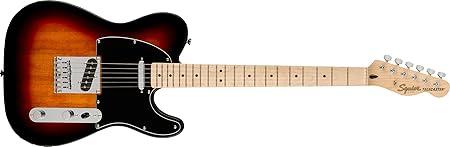 Brand FenderColour SunburstTop Material Type Maple WoodBody Material WoodBack Material Type Maple WoodMaple neck with “C”-shaped profile 21-frets Ceramic Single-Coil pickups 3-Ply White pickguard