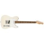 OverviewA superb gateway into the time-honored Fender® family, the Squier® Affinity Series® Telecaster® delivers legendary design and quintessential tone for today’s aspiring guitar hero. This Tele® features several player-friendly refinements such as a thin and lightweight body, a slim and comfortable “C”-shaped neck profile, a string-through-body bridge for optimal body resonance and sealed die-cast tuning machines with split shafts for smooth, accurate tuning and easy restringing. Loaded with dual Squier single-coil Tele pickups with 3-way switching for genre-defying sonic variety, this model is ready to accompany any player at any stage.FEATURESThin and lightweight bodyString-through-body bridgeSlim and comfortable “C”-shaped neck profileTwo Squier single-coil pickupsSealed die-cast tuning machines with split shaftsBODYBody Material: PoplarBody Shape: Telecaster®Body Finish: Gloss PolyurethaneNECKNeck Material: MapleNeck Finish: Satin Urethane with Gloss Urethane Headstock FaceNeck Shape: “C” ShapeScale Length: 25.5“ (64.77 cm)Fingerboard Material: Indian LaurelFingerboard Radius: 9.5” (241 mm)Number of Frets: 21Fret Size: Medium JumboNut Material: Synthetic BoneNut Width: 1.650