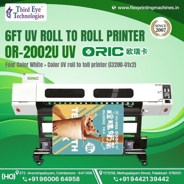 UV roll to roll machine | Third Eye Technologies