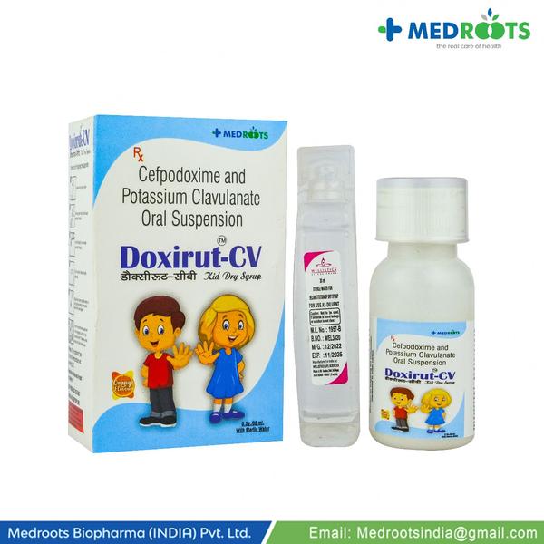 Cefpodoxime proxetil 50mg + Potassium clavulanate diluted 31.25mg is a combination antibiotic used to treat various bacterial infections, including those of the respiratory tract, urinary tract, skin, and ear. It works by preventing bacteria from forming cell walls, thus inhibiting their growth and spread. This specific combination is often used when the infection is suspected to be resistant to other antibiotics.