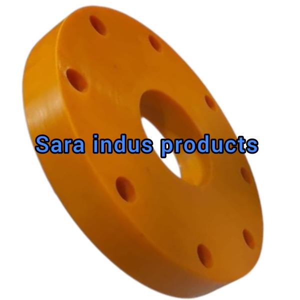 Approximate pricing is provided; final cost may differ based on size. Guide Discs for Oil and Gas Pipeline Cleaning Pigs are critical components that help ensure thesmooth operation of pipeline pigs, especially in complex pipeline systems. These discs assistin guiding the cleaning pig through the pipeline, allowing it to navigate turns, bends, andvariations in diameter. Guide discs are used in combination with other parts of the cleaningpig to maintain alignment, minimize wear, and optimize the cleaning process.APPLICATIONS :Facilitating Pig MovementPreventing Pig Jamming or StickingProtecting Sealing Components
