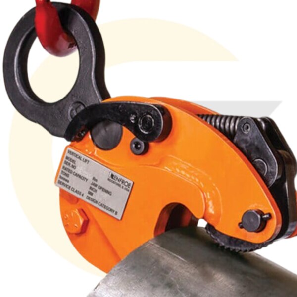 Buy high-quality Vertical Plate Lifting Clamp 1 Ton at just ₹1025 — ideal for safely lifting, moving, and transferring steel plates and metal sheets in a vertical position. Also known as plate lifting clamp vertical, vertical plate clamp, and lifting clamp vertical, this tool ensures strong grip and secure lifting in industrial, fabrication, and warehouse environments.This vertical lifting clamp supports up to 1 ton load and is perfect for vertical plate lifting and vertical steel plate lifting clamps applications. Equipped with a latch-type safety lock, lever-type safety lock, and auxiliary lock for added protection during operations.The clamp is compatible with lifting beams, chain slings, and crane hooks, forming a safe and efficient lifting system. Commonly referred to in India as लोहे की शीट उठाने वाला वर्टिकल क्लैम्प, it is engineered for long-lasting performance and safety compliance.✅ Key Features:Load Capacity: 1 TonLocking System: Latch-Type + Lever-Type + Auxiliary LockBody Type: Alloy Steel, Rust-ResistantUsage: For lifting steel plates verticallyCompatible with crane hooks, chains, and lifting beamsRugged design, easy operation, and safety-assured performanceProduct Details:Product Name: Vertical Plate Lifting ClampLoad Limit: 1 TonApplication: Steel plates, metal sheetsMaterial: Industrial-grade steelFinish: Powder-coatedOrigin: Made in IndiaDispatch: PAN India deliveryAbout Us:We are a trusted Dealer, Distributor, and Manufacturer based in Delhi, supplying a wide range of lifting and material handling equipment such as:Industrial Lifting ClampsMaterial Handling ToolsWire Rope & Chain SlingsPallet Trucks, Hooks, and MoreOur vertical plate clamps are highly appreciated for their strength, durability, and safety features by industries all over India.