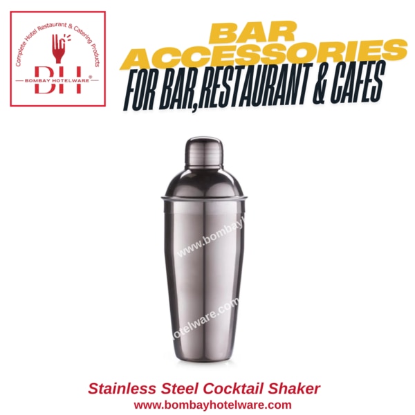 Crafted from premium stainless steel, this 750 ML cocktail shaker is ideal for mixing all types of cocktails and mocktails. Its leak-proof design, durable body, and matte finish ensure a professional look and feel. Perfect for use in bars, restaurants, parties, and home setups.