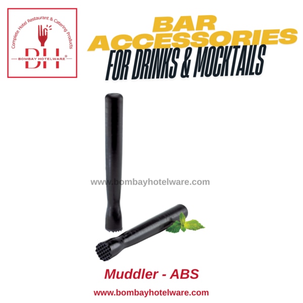 Unbreakable Plastic Cocktail Muddler – Durable Bartending Tool for Crushing Herbs & FruitsUpgrade your cocktail crafting with our Unbreakable Plastic Muddler – designed for both home and professional bar use. Made from food-grade, BPA-free heavy-duty plastic, this bartender muddler helps you easily crush mint, herbs, lime, and fruits for mojitos, caipirinhas, and other fresh cocktails. The ergonomic handle ensures a strong grip while muddling without causing fatigue, and the durable textured base helps extract maximum flavor.Perfect for restaurants, hotels, bars, and home setups in Nagpur and across India, this barware tool is an essential part of any hotelware or crockery collection.tags:Unbreakable Plastic MuddlerPlastic Cocktail Muddler Supplier in NagpurBar Muddler for Mojito in IndiaHotelware Bar Tools NagpurDurable Drink Muddler for BartendersCocktail Muddler for Hotel & Restaurant UseBartender Tools in NagpurUnbreakable Bar Muddler for Commercial UseMojito Muddler India SupplierProfessional Muddler Tool for Hotels
