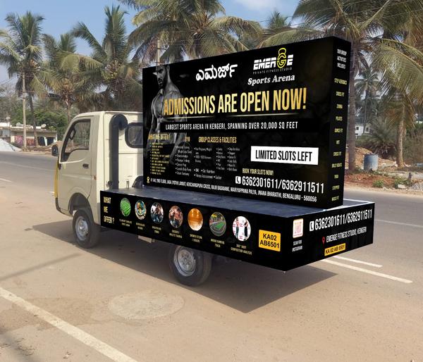 Mobile Van Advertisement 