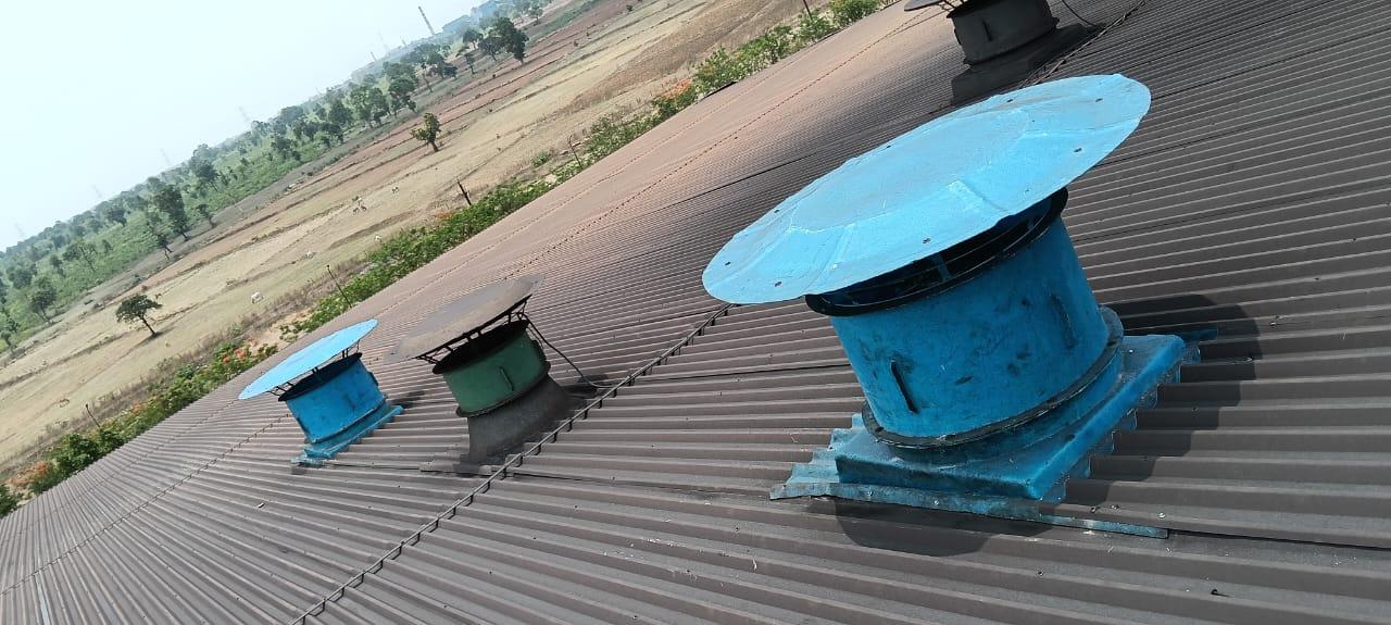 Motorized Roof Exhaust Fans For Warehouse In Rourkela