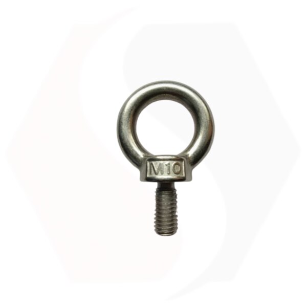 Mild steel forged eye bolts are heavy-duty fasteners designed with a circular loop (eye) at one end and a threaded shank on the other. Manufactured from low carbon steel, these bolts are forged for enhanced strength, durability, and resistance to deformation under load. They are commonly used in lifting, rigging, and anchoring applications, where secure attachment points are needed. The forging process ensures structural integrity, making them suitable for both industrial and construction environments. Mild steel eye bolts are typically available in plain, galvanized, or zinc-plated finishes for added corrosion resistance