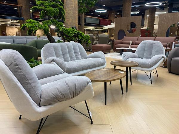 Upgrade your outdoor space with this stylish imported and comfortable furniture set, perfect for relaxing or entertaining. It includes three dark gray chairs designed with comfort in mind, offering great support for extended seating. The set also features a sleek center table, ideal for keeping your beverages, snacks, or decor items within reach. With its modern design and neutral tones, it complements any patio, balcony, or garden setup. Crafted from durable, weather-resistant materials, this outdoor set ensures lasting performance and elegance in any outdoor environment, season after season.