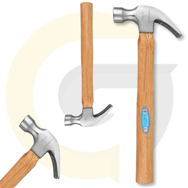 Goyals Industrial Hub, a trusted tools dealer in Delhi, brings you the Claw Hammer with Handle CH320, weighing 340 grams, ideal for carpentry, home repair, and industrial applications. This heavy-duty claw hammer is crafted with a forged steel head and a durable grip handle, making it a reliable hand tool for both professional and personal use.The CH320 model claw hammer is designed for effective nail pulling (कील निकालने वाला हथौड़ा) and driving. Whether you're a carpenter, electrician, plumber, or DIY user, this claw hammer with wooden handle (लकड़ी के हैंडल वाला हथौड़ा) ensures a firm grip and long-term performance.Model Number: CH320Weight: 340 gmBrand/Dealer: Goyals Industrial Hub, Delhi✅ Durable claw hammer with ergonomic handle✅ Ideal for nail pulling and striking tasks✅ Rust-resistant hammer head✅ Best claw hammer for carpenters & home use✅ In-stock and available for bulk orders across India