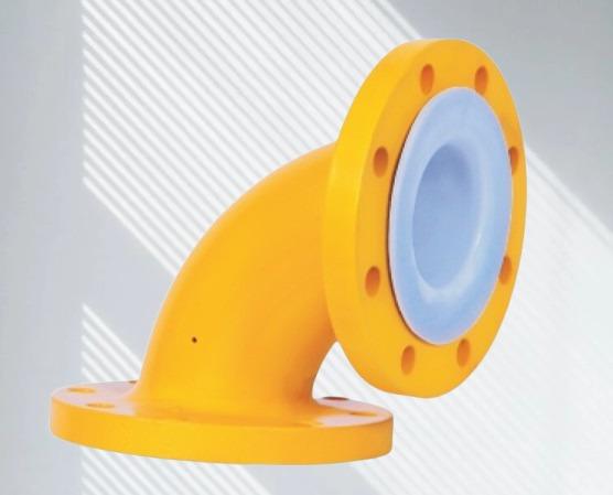 Technical SpecificationFlange : As per ANSI B16.5 / B 16.42Face to Face : As per ANSI B 16.5 #150Lining Thickness : 3 to 5 mmOther Flange Drillings like, DIN 2632 / 2633, BS 10 Table D, E or F are also available on request.*Rotating Flange is also available on request.MaterialM.O.C. Option Ductile Iron GGG40.3 / ASTM A395Cast Steel ASTM A216 Gr.WCBSteel Fabrication – ASTM A234 Gr.WPB with Flanges are as per ASTM A105 / IS 2062.Lining Material PVDF | PP | HDPE | PTFETest & Inspection DataResins are confirming to the requirements of ASTM F1545-97 (2003)Hydraulic Test : 29 Kg/Cm² After LiningSpark Test : 15 KV D.C After Lining