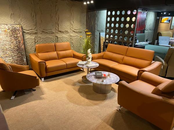 Here’s presenting a 6-seater sofa set that perfectly blends premium quality with timeless elegance. Crafted for spacious living, this set offers superior comfort with high-density foam and durable upholstery. The sleek design and refined finish make it an ideal centerpiece for any modern home. Built with a strong frame and luxurious materials, it reflects both style and strength. An excellent choice for those who seek sophistication and lasting comfort in one perfect package.