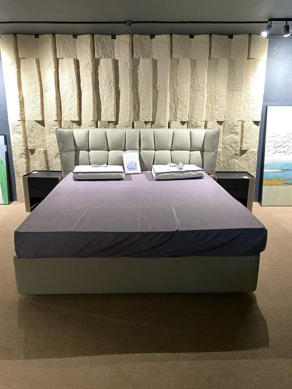 Experience unmatched comfort with our King Size Bed, designed to elevate your bedroom space with elegance and function. With dimensions of 180×200 cm, this bed offers ample space and a luxurious feel. The refined contemporary charm to your decor. Built for both durability and premium aesthetics, this bed is ideal for modern homes looking for style, quality, and spacious relaxation.