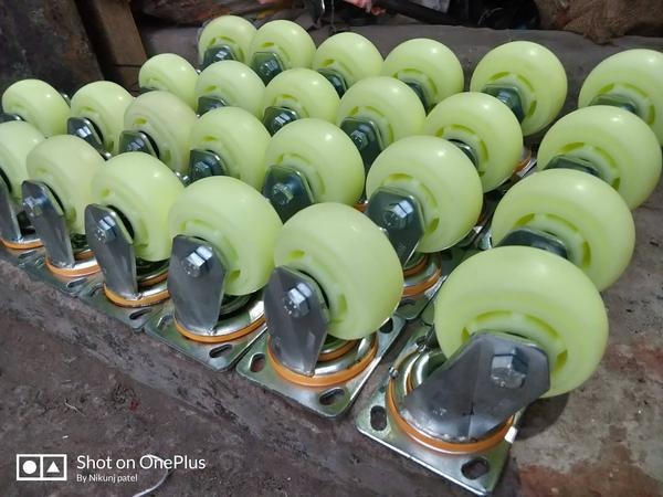 Heavy Duty Nylon Caster Wheels Are Available In Many Sizes Like 4x2 6x2 8x2.