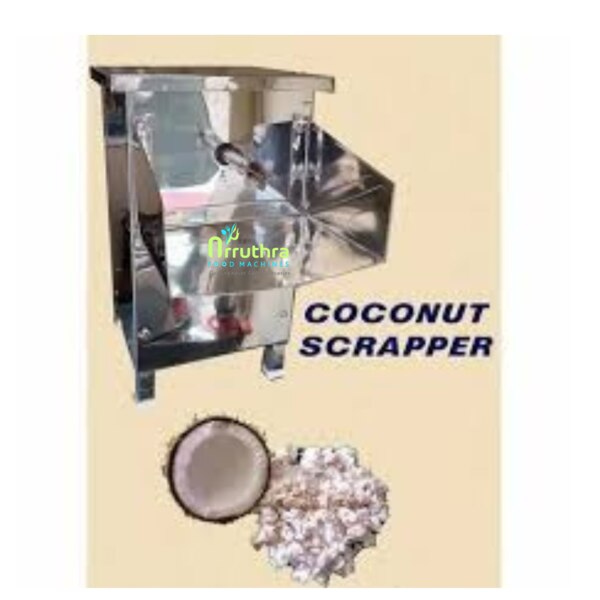 Features• Easy to operate• Maintenance cost is less• Scrapper arrangement is available in single as well as double side• Rotation: Clockwise Direction• Smooth surface• Tear resistance• Utility: Scraping CoconutsAutomatic Coconut Scrapper manufacturers in CoimbatoreCoconut Scrapper Suppliers in Coimbatore