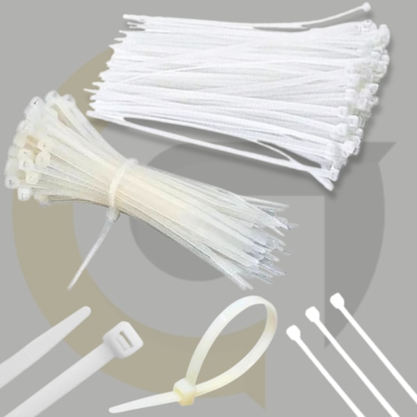 Goyals Industrial Hub, a trusted supplier in Delhi, brings you premium-quality Tycab Nylon Cable Ties (100mm x 2.5mm) — ideal for electrical wire management, industrial bundling, and home DIY solutions. These black zip ties (also known as नायलॉन केबल टाई or तार बांधने वाली पट्टी) offer a strong self-locking mechanism, are UV-resistant, and built for long-lasting performance.Made from high-strength nylon material, these cable bundling ties are perfect for electricians, panel board setups, wire harnessing, and general-purpose fastening needs.Product Name: Tycab Nylon Cable TiesSize: 100mm x 2.5mmColor: BlackMaterial: UV-Stabilized NylonDealer: Goyals Industrial Hub, Delhi