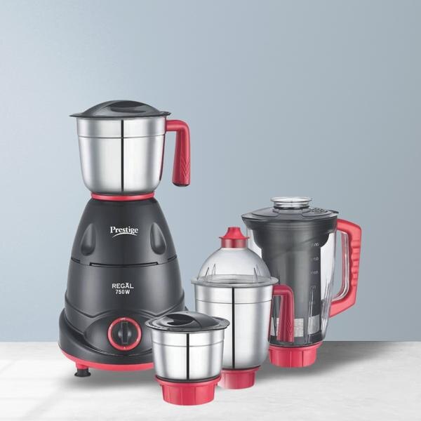 Upgrade your kitchen with our efficient Mixer Grinder designed to simplify your food preparation tasks. Equipped with a robust motor and sharp blades, this versatile appliance can grind, blend, chop, and mix a variety of ingredients quickly and effortlessly.Ideal for making smoothies, chutneys, spices, batter, and more, our mixer grinders come with multiple jars and speed settings to suit different cooking needs. Whether you’re preparing everyday meals or special recipes, this kitchen essential ensures consistent performance and durability.With compact design, easy cleaning, and safety features like overload protection, our mixer grinders are perfect for every household. Save time and enhance your cooking experience with a reliable mixer grinder built to last.