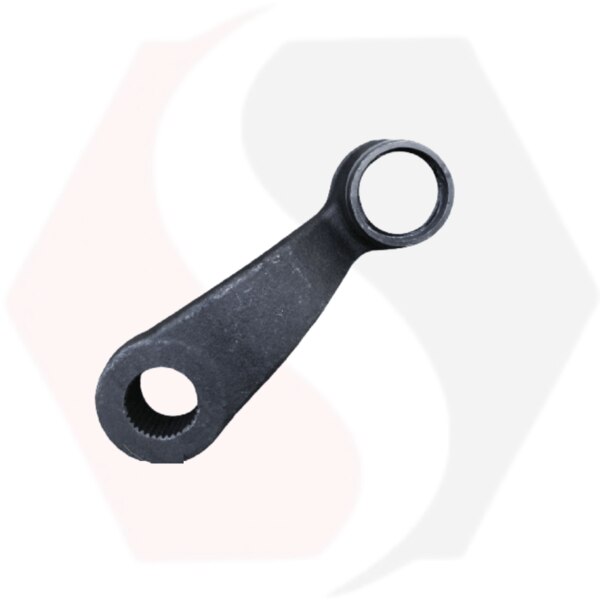 A forged idler arm is a critical component in a vehicle's steering system, typically used in recirculating ball steering setups. It supports the steering linkage on the passenger side of the vehicle, working in tandem with the pitman arm to maintain proper steering alignment and stability.Manufactured through the forging process, the idler arm is made from high-strength steel or alloy, enhancing its durability, load-bearing capacity, and resistance to wear and fatigue. Forging also ensures a dense, uniform grain structure, making the part ideal for withstanding the constant stress and motion of steering systems.Forged idler arms are commonly used in trucks, SUVs, commercial vehicles, and off-road equipment, where robust and reliable steering components are essential for performance and safety.