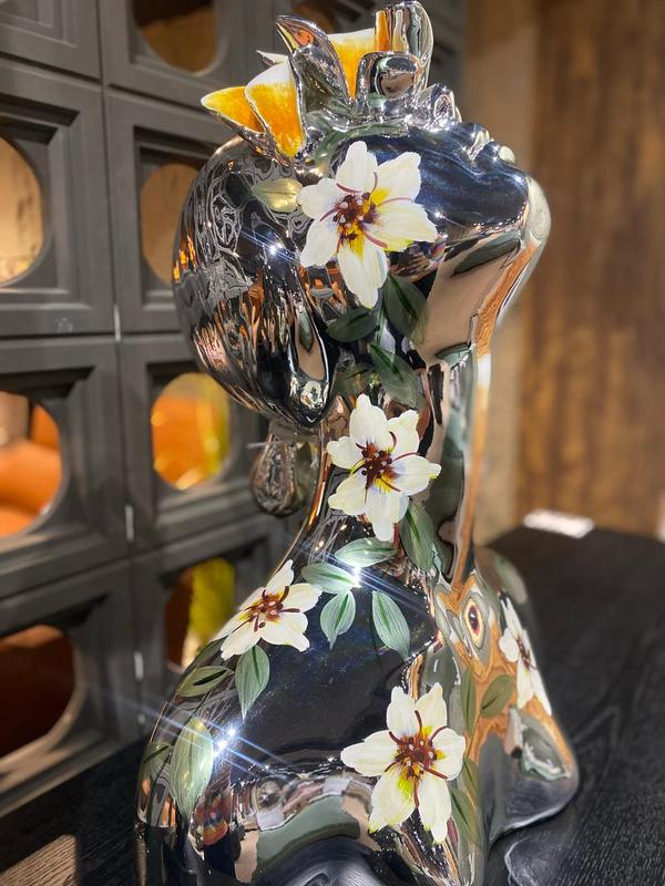 This decorative unique piece from Dicassa Studios is a perfect blend of artistry and elegance. Crafted with fine detailing and premium-quality materials, it adds charm and sophistication to any space. Its distinctive design makes it an eye-catching accent, whether placed on a console, shelf, or coffee table. Ideal for enhancing modern or classic interiors, this piece not only complements your décor but also tells a story of refined taste and timeless beauty, making it a treasured addition to your home.