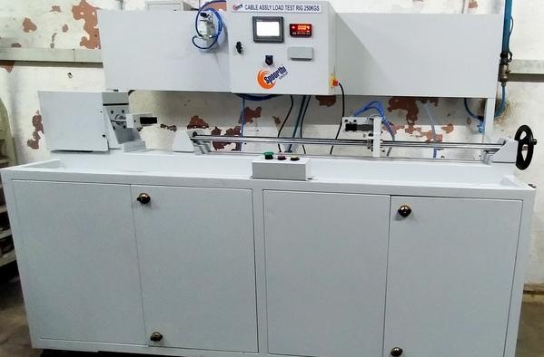 A Window Regulator Cable Testing Machine is a specialized testing system used to evaluate the performance, durability, and mechanical integrity of cables used in automotive window regulator systems. These cables are critical components that drive the up-and-down motion of car windows via manual or electric mechanisms.