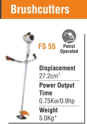 Brushcutters – Powerful Tools for Precision LandscapingAt SAM INDUSTRIES INC., we believe in delivering not just beauty through fountains and lighting—but also through well-maintained landscapes. That’s why we offer a premium selection of brushcutters, engineered for efficiency, power, and ease of use across agricultural, horticultural, and landscaping projects.🌾 What is a Brushcutter?A brushcutter is a high-powered gardening and landscaping tool used to trim weeds, shrubs, thick grass, and even small trees. Unlike standard grass trimmers, brushcutters are equipped with robust engines and multiple cutting attachments, making them suitable for heavy-duty vegetation clearing in both domestic and commercial environments.🔧 Key Features of Our BrushcuttersOur range of brushcutters are designed with the end user in mind—whether you’re a farmer, groundskeeper, or garden enthusiast. Here’s what sets them apart:✅ High-Powered Engine2-stroke or 4-stroke engines for optimal fuel efficiencySmooth start mechanism and reduced vibrationDesigned for continuous and rugged use in extreme conditions✅ Interchangeable Cutting HeadsNylon trimmer for soft grassMetal blade for shrubs and thick undergrowthSaw blade for cutting small trees and saplings✅ Ergonomic DesignAdjustable handles for user comfortLightweight frame with balanced weight distributionShoulder harness for better control and reduced fatigue✅ Durability & SafetyHeavy-duty shaft and gearboxSafety guard to protect from debrisAnti-vibration mounts for operator comfort🌿 Applications of BrushcuttersBrushcutters are versatile tools used in a wide variety of settings:Agriculture: Clearing weeds in orchards, around tree bases, and between crop rowsLandscaping: Trimming garden edges, wild grass, and overgrown areasForestry & Estate Management: Cutting dense brush and maintaining trails or open landMunicipal Maintenance: Clearing roadside growth, parks, and public spaces🔍 Choosing the Right BrushcutterWhen selecting a brushcutter, consider the following:Area of Operation: For small home gardens, a light-duty model may suffice; for large farms or forest areas, go for a heavy-duty unit.Engine Type: 2-stroke engines are lighter, while 4-stroke engines offer better fuel economy and quieter operation.Attachment Requirements: Some tasks require metal blades, others may need nylon lines—choose accordingly.User Skill Level: Ensure the model is suitable for your experience and usage frequency.Our experts at SAM INDUSTRIES INC. can help you choose the ideal model based on your needs and budget.🛠️ After-Sales Support & ServiceWe don't just sell brushcutters—we support you throughout their lifecycle. With every unit, we provide:Operational TrainingMaintenance Tips & SchedulesGenuine Spare Parts & AttachmentsWarranty & Service Assistance📦 Available ModelsSome of our popular models include:Model Name	Engine Power	Type	UsageSAM BC260	26cc	2-Stroke	Light Duty – Gardens, LawnsSAM BC430	43cc	2-Stroke	Medium Duty – Farms, RoadsideSAM BC520	52cc	2-Stroke	Heavy Duty – Brush, UndergrowthSAM 4S-35	35cc	4-Stroke	Heavy Duty – Commercial Use(Contact us for the latest pricing and availability)📞 Get in TouchInterested in purchasing a brushcutter or need help selecting the right one?Call Us: +91 8048034149Email: info@samindustries.orgVisit Us: 23 D & E Dozana House, Chawri Bazar, Delhi 110006