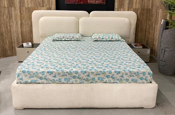 Crafted with precision and luxury in mind, this imported king size bed delivers unmatched comfort and style. Its sturdy frame ensures lasting durability, while the plush, expansive design creates a restful haven. The elegant finish blends effortlessly with diverse décor styles, making it a versatile choice for any bedroom. Perfect for those who value premium quality, it offers a beautiful balance of function, elegance, and everyday comfort.