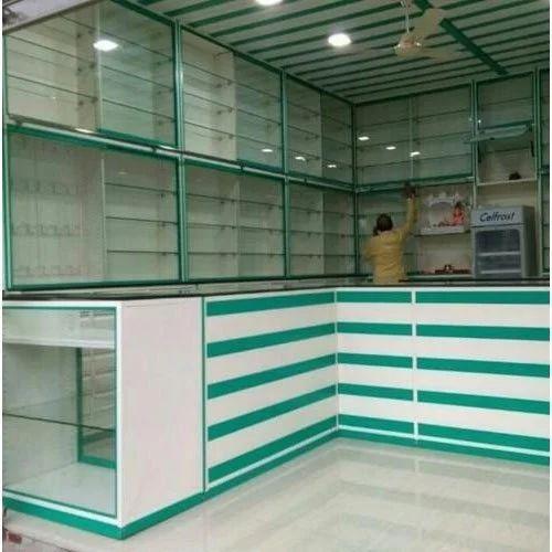 Metal Free Standing Unit Pharmacy Display Racks For Hypermarket Stores