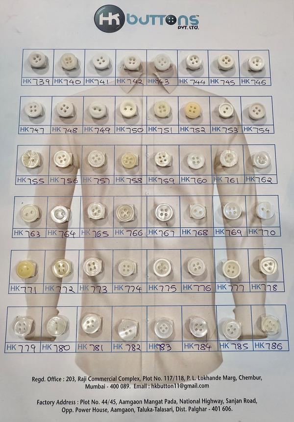 We are a leading manufacturer and supplier of premium shirt buttons, trusted by garment makers, fashion brands, and exporters worldwide. With years of expertise in button design and production, we combine quality craftsmanship, modern technology, and sustainable practices to deliver products that meet international standards.Industries We ServeFormal & Casual Shirt ManufacturersSchool & Corporate Uniform MakersExport Garment UnitsFashion Brands & Designers