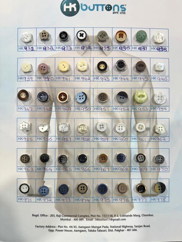 Fancy Shirts Button Designer Polyester Buttons – Glossy, matte, pearl, or marble finishes with eye-catching patterns.Resin & Acrylic Buttons – Vibrant colors, transparent effects, and long-lasting shine.Metal Fancy Buttons – Gold, silver, gunmetal, and antique finishes for a luxury look.Crystal & Rhinestone Buttons – Sparkling accents ideal for party wear and premium shirts.Wooden Effect Fancy Buttons – Natural yet stylish, perfect for casual-luxury fashion.Custom Logo Buttons – Engraved or printed with your brand identity for exclusivity.Why Choose Our Fancy Shirt Buttons?✔ Trendy Designs – Keeping up with global fashion trends.✔ Premium Finishes – From glossy shine to matte elegance.✔ Wide Range – Thousands of sizes, shapes, and colors.✔ Durability – Made with high-quality raw materials for long-lasting use.✔ Customization – Tailor-made buttons to reflect your brand’s personality.Industries We ServeFancy Shirt ManufacturersFashion & Lifestyle BrandsExport Garment UnitsDesigners & Boutiques