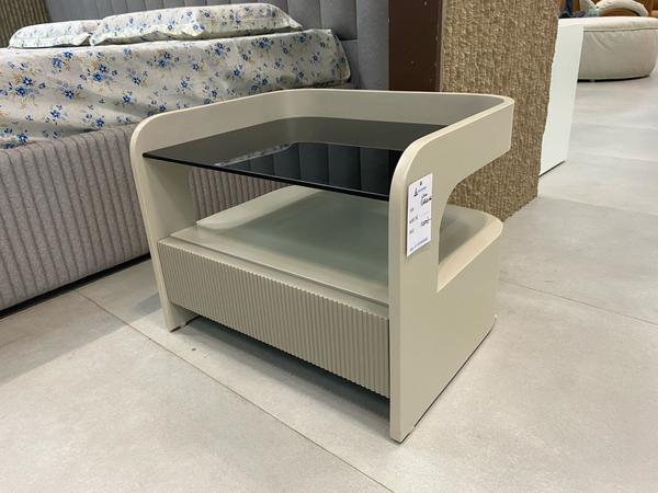 This in-house crafted bedside table is designed with precision to combine practicality with elegance. Built using high-quality materials, it offers durability and a timeless look that complements both classic and modern interiors. With its compact design and smooth finish, it provides ample space for essentials while adding sophistication to your bedroom. A perfect blend of utility and beauty, this bedside table reflects fine craftsmanship and ensures a premium touch to your personal space.