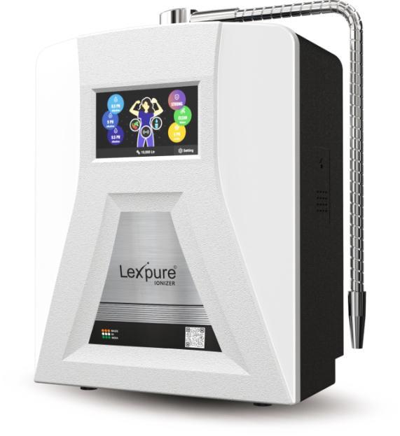 The LEXPURE Ionizer LI6M is a reliable water ionizer and RO conditioner that transforms regular purified water into alkaline, mineral-rich, and antioxidant-packed drinking water. With 6 advanced plates and manual pH control, it offers flexibility to adjust water quality to your lifestyle needs.Specifications:Product Category: Water / RO Water ConditionerModel Name: LEXPURE Ionizer 6 Plate Manual (LI6M)Technology: 6 Plate Ionization SystemOperation: Manual pH Level ControlFunction: Balances pH, enhances minerals, and improves tasteApplication: Homes, Offices, Wellness & Healthcare setupsKey Highlights:✅ 6 Plate Ionizer for effective alkaline water generation✅ Manual pH adjustment for customized water quality✅ Restores minerals & provides antioxidant-rich water✅ Improves taste and overall water health benefits✅ Compact design – easy integration with RO systems