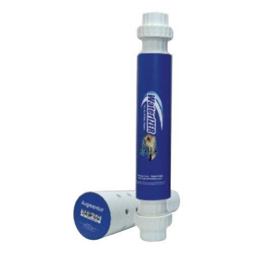 The Waterizer WM 2“ is a high-performance non-chemical water conditioner designed to treat hard water effectively without the use of salts or chemicals. By altering the physical properties of hardness-causing minerals, it prevents scaling in pipes, boilers, and industrial equipment, ensuring smooth water flow and improved efficiency. With its 2-inch size, it is suitable for a wide range of industrial, agricultural, and commercial applications.Specifications:Product Category: Water ConditionerModel Name: Waterizer WM 2”Size: 2 InchTechnology: Physical water conditioning (non-chemical, eco-friendly)Application: Industrial plants, agriculture irrigation, commercial facilities, residential societiesConstruction: Durable and maintenance-free designOperation: No electricity, chemicals, or regeneration requiredKey Highlights:✅ Prevents scaling & corrosion in pipelines and equipment✅ Enhances efficiency of boilers, chillers, and cooling towers✅ Eco-friendly & chemical-free water treatment solution✅ Zero maintenance & long service life✅ Easy installation – 2