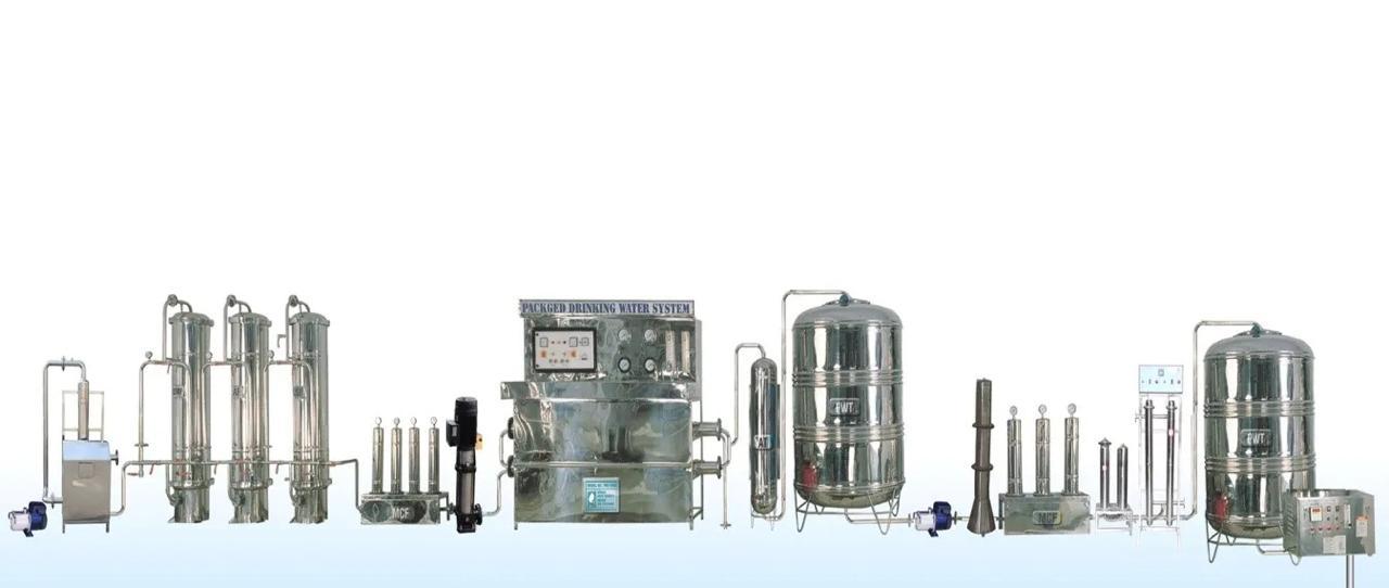 The ISI Mineral Water Plant is designed to meet ISI standards for packaged drinking water with capacities ranging from 6000 LPH to 15000 LPH. Built with high-quality SS pipelines, fabricated vessels, and SS storage tanks, it ensures long-lasting performance and superior hygiene. The plant comes with complete laboratory facilities and fully automated filling, packing, and labeling machines, making it an end-to-end solution for commercial bottled water production.Specifications & Features:Compliance: ISI Standards & CertificationConstruction: SS pipelines, fabricated vessels & SS tank storageCapacity: 6000 LPH – 15000 LPHTechnology: Advanced RO, UV, and OzonizationAutomation: Auto Cutoff & PLC-based operation (optional)Accessories: Packing machine, labeling machine, filling machineSupport: Laboratory facilities for water quality testingKey Highlights:✅ ISI Certification for packaged drinking water production✅ SS Pipelines & Storage for purity & durability✅ UV & Ozonization for microbial protection✅ End-to-end setup – from purification to packaging✅ Laboratory testing facilities to ensure compliance & quality✅ Ideal for commercial water bottling plants & beverage industries