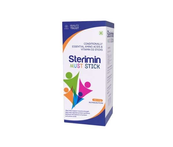 Amino acids and vitamin D3 sticks are an innovative supplement that combines the essential building blocks of protein with the sunshine vitamin to support overall health, energy, and immunity. STERIMIN MUST STICK is specially designed for patients who need quick nutritional support in a convenient stick form. With a balanced composition, it provides the body with conditionally essential amino acids along with vitamin D3, making it an ideal choice for people with nutritional deficiencies, muscle weakness, fatigue, or bone health concerns.What Are Amino Acids and Vitamin D3 Sticks?Amino acids are the basic components of protein that help in building and repairing muscles, supporting metabolism, and maintaining immunity. Vitamin D3, also called cholecalciferol, plays a vital role in calcium absorption, bone strength, and immune function. Together, amino acids and vitamin D3 create a synergistic formula to enhance energy levels, promote recovery, and maintain strong bones and muscles.STERIMIN MUST STICK delivers these nutrients in an easy-to-use stick form, making it simple for patients to consume without hassle.Uses of Amino Acids and Vitamin D3 SticksThe amino acids and vitamin D3 sticks uses are wide-ranging, making them beneficial for different age groups and health conditions. Some of the key benefits include:Muscle health – Helps in muscle recovery, strength, and repair.Bone support – Vitamin D3 improves calcium absorption, reducing risk of fractures and osteoporosis.Boosting immunity – Amino acids aid immune system functioning, while Vitamin D3 enhances defense against infections.Energy levels – Provides quick energy to fight fatigue and weakness.Post-surgery recovery – Supports healing and tissue repair.Nutritional supplementation – Ideal for people with poor diet intake, elderly patients, and those with chronic illnesses.Dosage of Amino Acids and Vitamin D3 SticksTypical dosage: One stick daily, or as prescribed by a healthcare professional.Can be taken with water or directly consumed from the stick.Always follow your doctor’s instructions for best results.Side Effects of Amino Acids and Vitamin D3 SticksGenerally, STERIMIN MUST STICK is safe when used in recommended dosage. However, some individuals may experience:Mild stomach upsetNauseaHeadacheRare allergic reactionsIf any side effects persist, consult a healthcare provider immediately.Precautions Before UsingBefore starting amino acids and vitamin D3 sticks, patients should consider the following precautions:Inform your doctor if you have kidney disease, liver problems, or metabolic disorders.Pregnant and breastfeeding women should use only under medical guidance.Avoid overdose, as excess vitamin D3 may lead to high calcium levels.Patients with known allergies to amino acids or supplements should consult a doctor.Drug InteractionsAmino acids and vitamin D3 sticks may interact with:Calcium supplements or high-dose vitamin D3Steroids or anticonvulsantsCertain antibioticsHeart and kidney medicationsAlways share your medication history with your doctor to prevent unwanted interactions.Why Choose Steris Healthcare?When it comes to high-quality nutraceuticals, Steris Healthcare stands out with its commitment to safety, innovation, and patient well-being. Choosing STERIMIN MUST STICK ensures:Scientifically backed formulations with essential amino acids and vitamin D3.Strict quality standards to maintain safety and effectiveness.Convenient stick form for easy consumption anytime, anywhere.Trusted by healthcare professionals for superior patient outcomes.ConclusionAmino acids and vitamin D3 are crucial nutrients that play a central role in maintaining health, energy, and immunity. STERIMIN MUST STICK provides the perfect balance of these nutrients in a modern and convenient stick form, making it suitable for patients of all ages. With benefits ranging from muscle repair and energy enhancement to bone health and immunity boosting, it is an all-in-one supplement for today’s busy lifestyle.