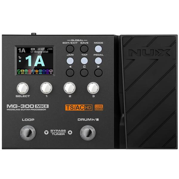 TSAC-HD Pre-Effects and Amp Modeling deliver realistic feel and playability.– Core-Image Post-Effects offer you studio sound quality.– Quick Tone™ Edit Software for quickly choosing and tweaking patches.– Load 3rd-party IRs to expand sound ability.– USB audio stream for recording interface with routing setup.– 56 drum beats and 60 seconds Phrase Loop Synchronization with Rhythm.– Global 3 bands EQ for quick adjustments in live application.