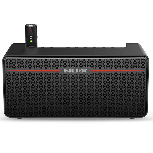 – Powerful 30 watts portable wireless Modeling Amplifier.– TSAC-HD (White-Box) Amp Modeling algorithm offers realistic playability & feedback.– 512 samples IR resolution. (34 premium built-in IRs and 20 user slots for 3rd party)– 7 presets with ACTIVE functions. (PRESET switch toggles ACTIVE ones sequentially.)– GATE, CMP, EFX, AMP, IR, EQ, MOD, DLY, RVB effect blocks with free order.– White-box algorithm EFX offers analog response and natural chaos.– Stereo DLY / RVB effects with gorgeous tone.– Patch Level function for each preset.– Drum & Loop with included NMP-2 Lite footswitch control.– 7hrs playing time. (11.1V / 5000mAh)– Ultra-low system latency: 1.2ms– Intuitive MightyAmp™ APP & Mighty Editor™ edit software(3rd party IR loader).