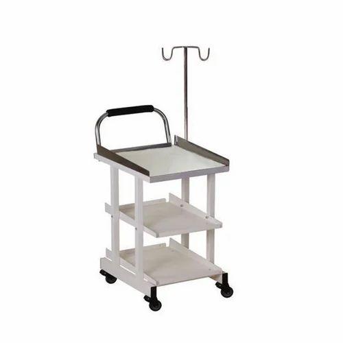 Ecg Machine Trolley₹ 9,000/PieceGet Latest PriceMinimum Order Quantity: 1 Piece Product BrochureMaterial	Powder Coated SteelBrand	Hill RomUsage/Application	HospitalManufacturer	VRS EngineeringColor	WhiteModel Name/Number	0223Country of Origin	Made in IndiaWe VRS Engineering  are a Sole Proprietorship Firm based firm engaged as the foremost Manufacturer Trader And Service Provider of Mild Steel Gate Parking Shed Medicine Rack and many more We also provide Parking Shed Fabrication Service Glass Glazing Service Gypsum False Ceiling Design Service Shed Fabrication Service CNC Laser Cutting Service