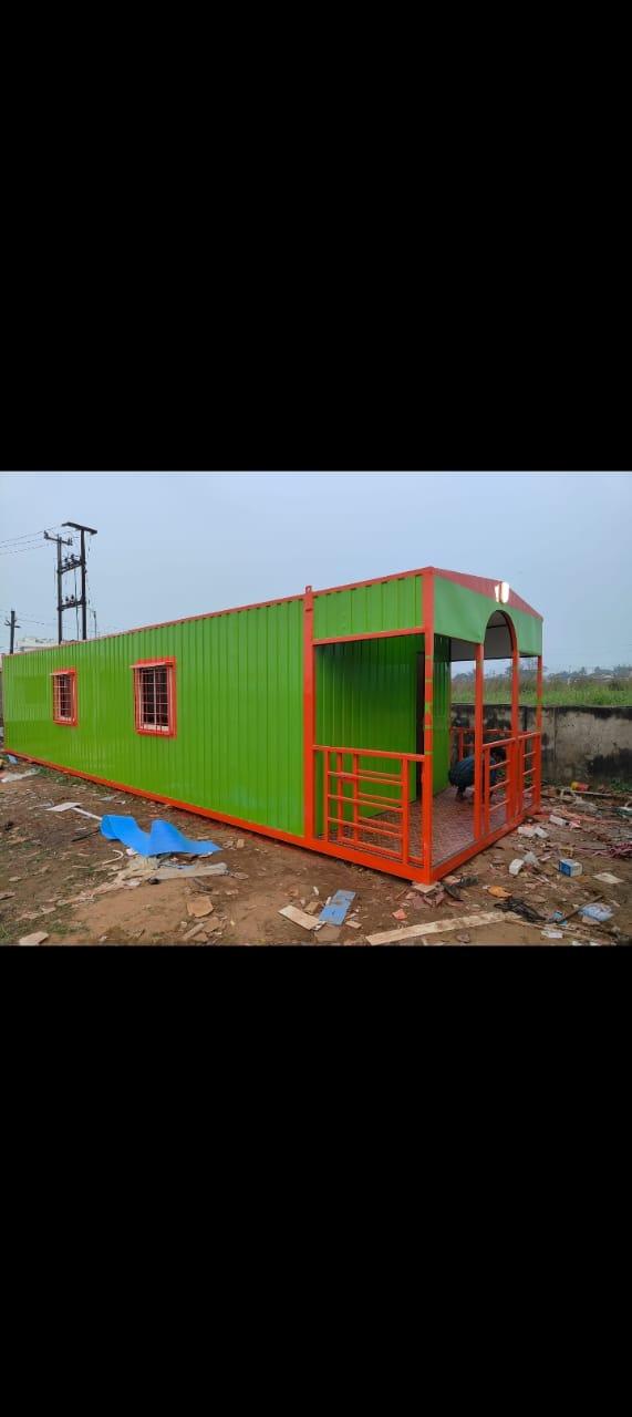 Mehta Porta Cabin are manufacturing portable farm house. this product easy to move one place to other place. we are use material 100X50mm I Beam GI sheet 1mm also use in interior good quality material.
