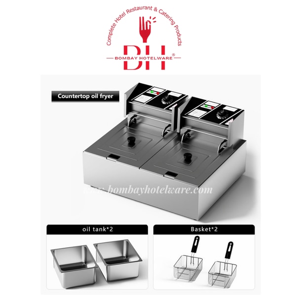 Double Tank Deep Fryer
