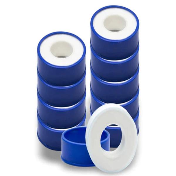 The most common application is in home, industrial, and gas pipe fittings to prevent leaks. It's also used in packaging, heat sealing, and the electrical and electronic industries for its sealing and heat-resistant properties. a flexible, heat-resistant tape made from polytetrafluoroethylene (PTFE) used to seal threaded pipe connections and prevent leaks