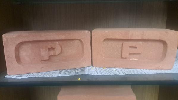 Material	                                 ClayShape	                                 RectangularSize	                                         9 x 4 x 3 (L x W x H) inchUsage/Application	        ConstructionBrand	                                PColor	                                RedWE ARE PALIWAL BRICKS ARE MANUFACTURER AND DEALER OF RED BRICKS OF GOOD QUALITY AT THE BEST MARKETING PRICE.