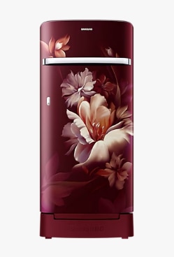 189 L Horizontal Curve Design Single Door Refrigerator RR21C2H25RZ.About this itemDirect Cool Refrigerator: Stylish Single Door Refrigerator with Modern Midnight Blossom Red pattern. Enjoy powerful cooling that can last longerCapacity 189 liters: Suitable for families with 2 to 3 membersEnergy Rating : 5 Star Energy EfficiencyManufacturer Warranty : The product comes with a 1 year comprehensive warranty and a 20 years warranty on the digital inverter compressorDigital Inverter Compressor provides greater energy efficiency, less noise and long-lasting performance while consuming 50% less power, backed up by 20 year warrantyInterior Description : Fresh Food Capacity : 171 Ltr | Freezer Capacity : 18 Ltr | Total no. of compartments : 1 | Shelves : 2 | Vegetable Drawers : 1 | Shelf Type : Toughened Glass Shelves | Anti Bacterial Gasket | Base stand with Drawer for additional space for non-refrigerated food itemsSpecial Features : Fresh room | Horizontal Curve Door Design | Stabilizer Free Operation (100v - 300v) | Smart Connect Inverter (Automatic) | Up to 15 Days of Fresh Food | Garo Handle | Lock & Key.Additional Features : Easy Clean Back | Veg Box | Big Bottle Guard (Deep Door Guard) | LED LightItem Dimensions : (WxHxD)(cm): 57.81x132.52x71.58 cm | Net Weight 36 kgIncluded in the box : 1 Refrigerator unit, User Manual, Warranty Card, Egg Tray, Ice TrayBEST SAMSUNG ELECTRONIC SHOWROOM IN MANEWADA ROAD BEST SAMSUNG ELECTRONIC SHOWROOM NEAR ME BEST SAMSUNG ELECTRONIC SHOWROOM IN HUDKESHWAR ROAD BEST SAMSUNG ELECTRONIC SHOWROOM IN MANISH NAGAR BEST SAMSUNG ELECTRONIC SHOWROOM IN AYODHYA NAGAR BEST SAMSUNG ELECTRONIC SHOWROOM IN MEDICAL SQUARE BEST SAMSUNG ELECTRONIC SHOWROOM IN DIGHORI BEST SAMSUNG ELECTRONIC SHOWROOM IN NANDANWAN.