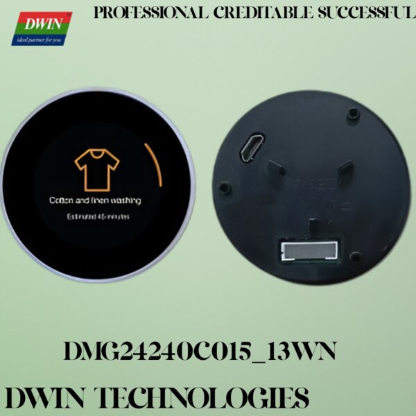 Features:● Based on T5L0, running DGUS II system, commercial grade● Circular rotary screen with encoder shell● 240*240 Pixels resolution, 262K Colors, IPS-TFT-LCD, Wide viewing angle● Active Area (A.A.): Diameter=26.8mm● >20000 hours (Time of the brightness decaying to 50% on the condition of continuous working with the maximum brightness) 
