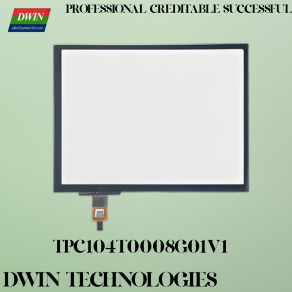 ● 10.4 inch, capacitive touch panel● Structure: G+G, support multi-touch, touch controller: GT9110● Transmittance≥85%, I2C interface