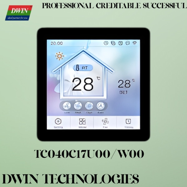 Features:● 8mm ultra-thin body, 2.5D tempered glass cover, exquisite appearance.● Built-in temperature control algorithm solves the problem of inaccurate temperature measurement caused by self-heating of the screen, and the temperature control accuracy reaches ±1℃.● The shell structure is optimized to facilitate expansion of functions according to customer needs.● Supports WIFI(Optional) and RS485 communication, enabling remote or bus centralized control.● Support OTA online upgrade and support multiple languages.