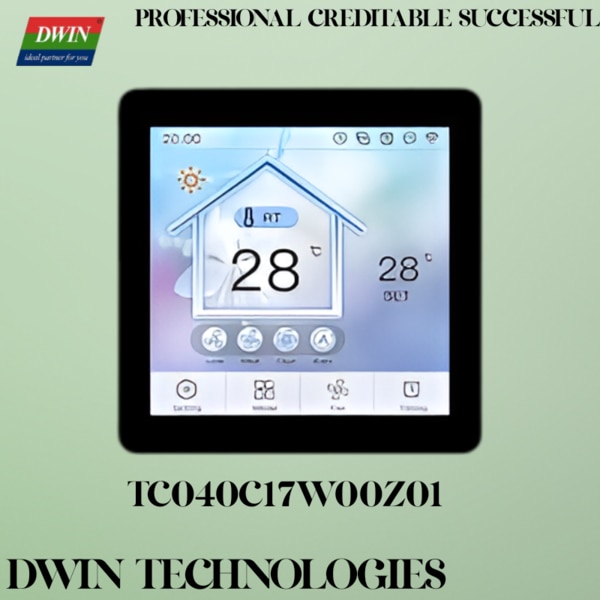 Features:
● 8mm ultra-thin body, 2.5D tempered glass cover, exquisite appearance.
● Built-in temperature control algorithm solves the problem of inaccurate temperature measurement caused by self-heating of the screen, and the temperature control accuracy reaches ±1℃.
● The shell structure is optimized to facilitate expansion of functions according to customer needs.
● Supports WIFI (Built-in Tuya WIFI module) and RS485 communication, enabling remote or bus centralized control.
● Support OTA online upgrade and support multiple languages.