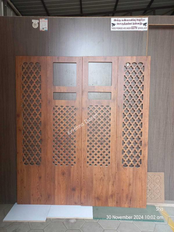 Coimbatore CNC Wall Design 2D Doors.We make perfect CNC Pooja Doors For Your Happy HomeFor More Details Contact Krishna Decor +91 90420 68977.