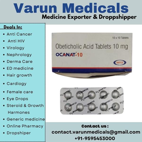 Ocanat-10 mg Acid Tablets is used in alone or in combination therapy to treat primary biliary cirrhosis. It helps improve the liver function by inhibiting the production of bile acid and increasing the removal of bile acid from the liver. This reduces the bile acid in the liver and hence prevents its toxic effects.
